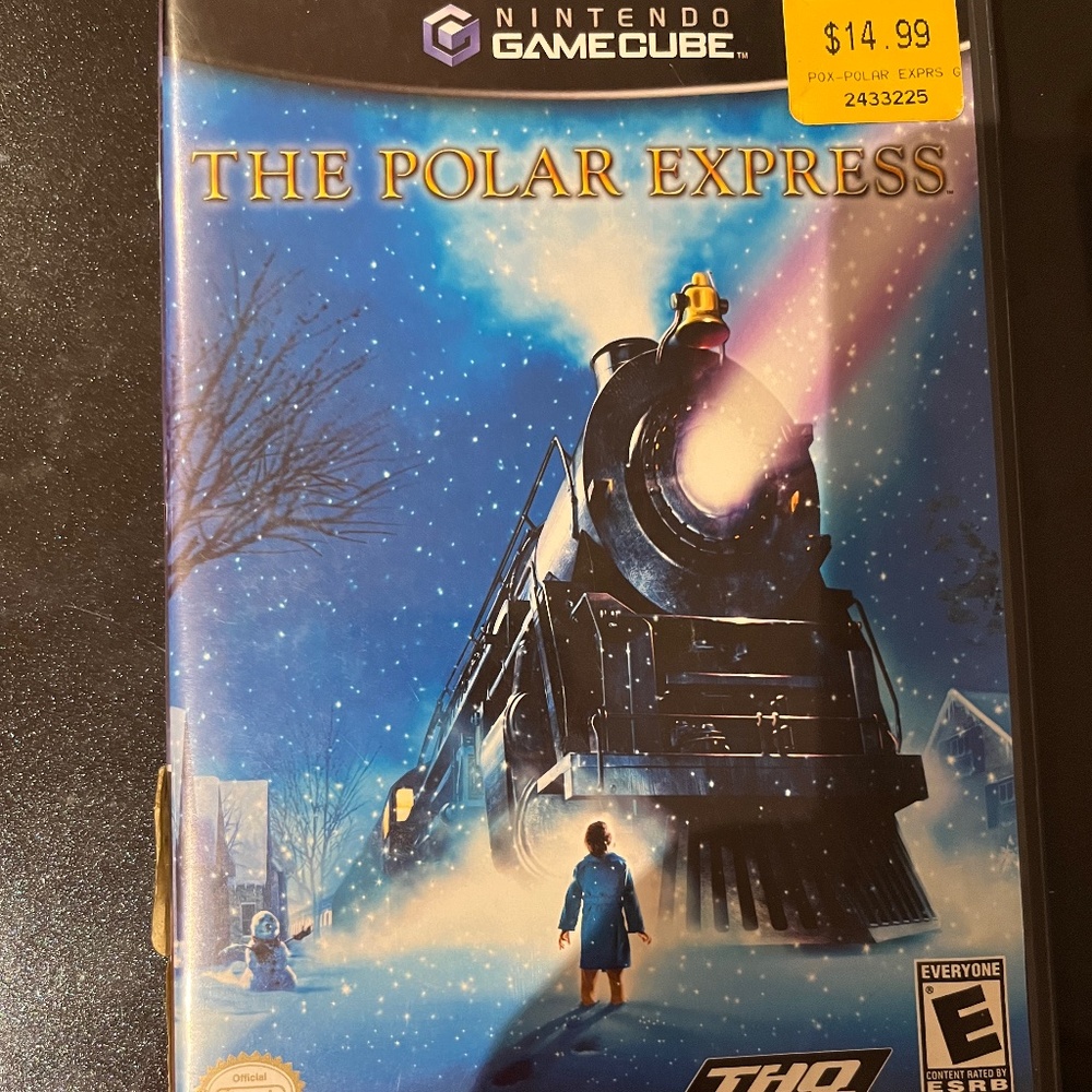Polar Express Gamecube Video Game